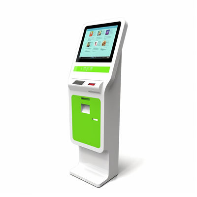 Machine capacitive de paiement d'individu d'écran tactile d'affichage à cristaux liquides avec le scanner de QR