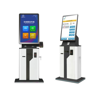 Station légère de kiosque d'enregistrement de service d'individu avec l'approvisionnement d'alimentation CC à C.A. ou