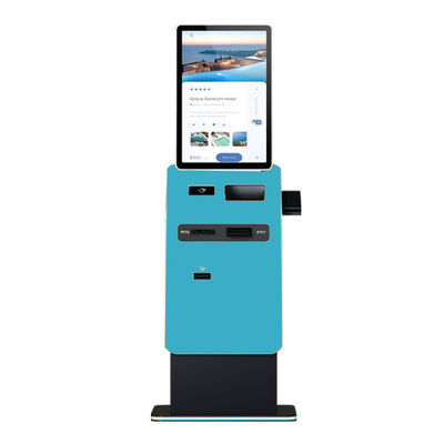 Une machine à billets cryptographique de haute sécurité avec lecteur de cartes et Android