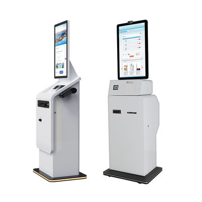 Terminal de paiement en espèces multi-monnaie avec écran tactile d'imprimante