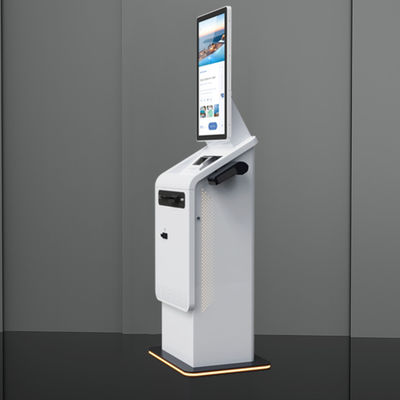 Machine de paiement de parking RFID intelligente avec scanner de code à barres et caméra