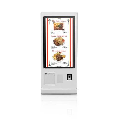 Machines de paiement automatique de restaurant avec affichage LCD tactile de sécurité RFID