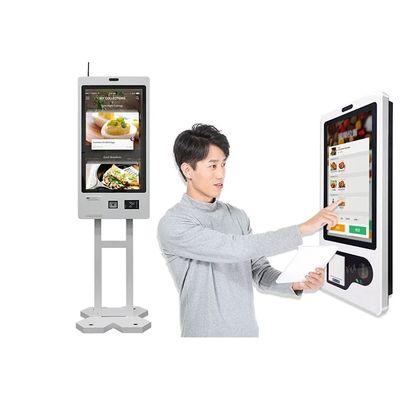 23.8 INCH Kiosque à commande automatique Système d'exploitation Android Installation murale