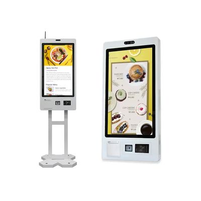 Kiosque de commande en 10 points avec toucher capacitif 27 pouces pour le logo du client personnalisé