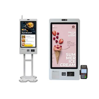 Android/Win7/8/10 Kiosque d'auto-commande pour l'intérieur et l'installation avec support de sol