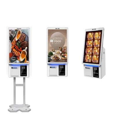 Kiosque de paiement autonome Android pour la caisse en magasin Fenêtre 10 avec lecteur de carte RFID