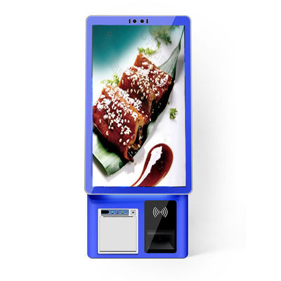21.5 pouces Chaîne de restaurants Kiosque de commande électronique Menu électronique