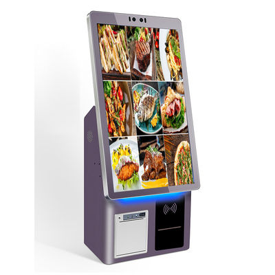 Écran tactile LCD avancé, machine à commander des aliments, kiosque de commande en restaurant