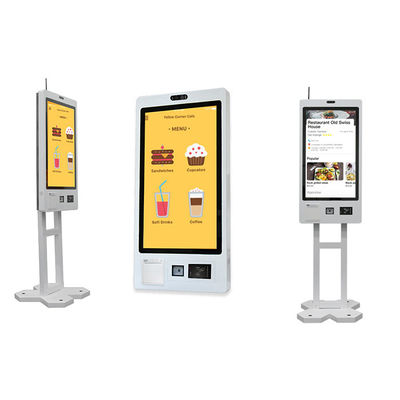Système d'exploitation Android/Win7/8/10 Kiosque en libre-service avec lecteur RFID et impression rapide de billets