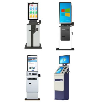 1280*1024 Résolution Terminal d'enregistrement automatique pour panneau en verre trempé et boîtier métallique