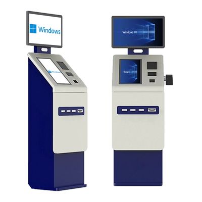 Kiosque de paiement en espèces Multi Payment avec imprimante thermique Windows/Linux Software et affichage LCD
