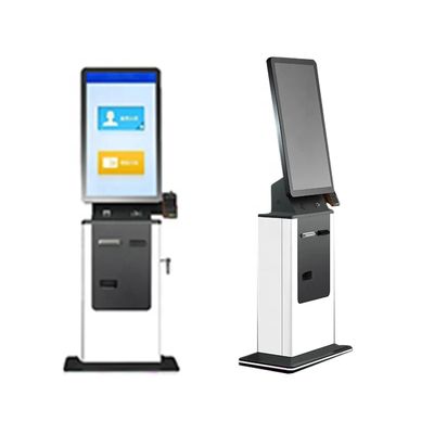 Automate de caisse cryptographique à guichet automatique convivial avec écran tactile et imprimante de billets