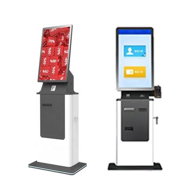Kiosque de paiement avec caméra et scanner