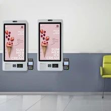 Kiosque de hall d'hôtel personnalisable en acier avec Wifi Bluetooth