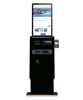 Kiosque de paiement en libre-service sans effort avec interface conviviale écran tactile LCD