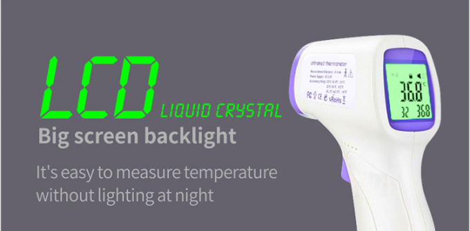 Arme à feu infrarouge de la température de thermomètre de Digital de la meilleure de bébé non de contact oreille de front