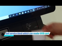 La pièce de monnaie de kiosque de recycleur d'argent liquide de kiosque de billet acceptent l'argent liquide acceptent le kiosque d'Android de billetterie