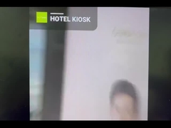 Comptoir d'enregistrement interactif avec le contrôle de Power Supply de lecteur de cartes d'écran tactile encaissant le kiosque