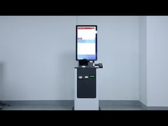 Kiosque de paiement à écran tactile en libre-service Accepteur d'argent comptant/de factures à pièce